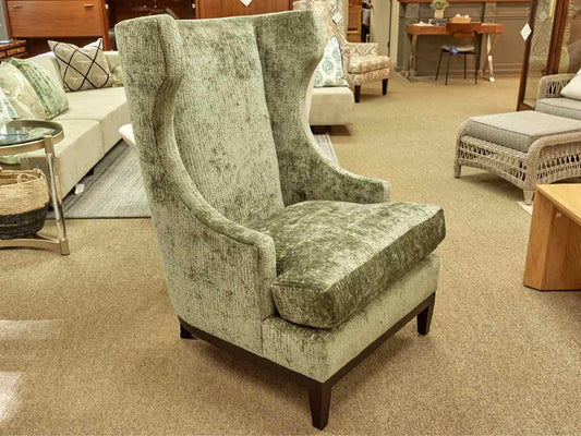 Pair of Bernhardt 'Pascal' Wing Chairs