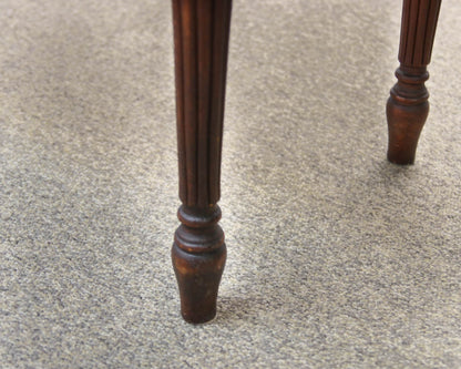 Inlaid Mahogany Two Drawer Console