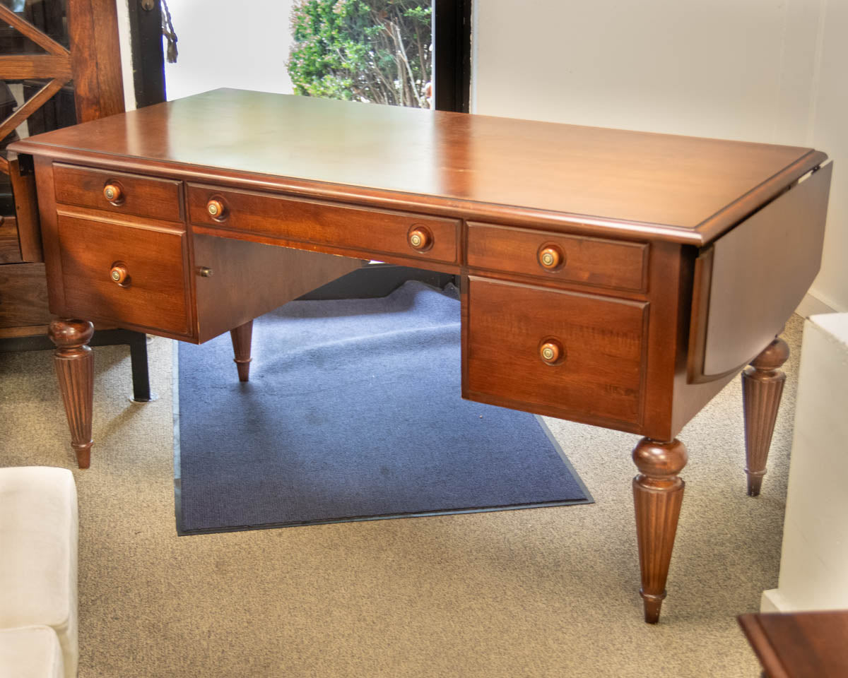 Ethan Allen British Classics Marhall Drop-Leaf Desk