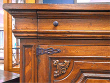French Provincial Style Wood Credenza