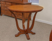 Arteriors Walnut Round Pedestal Table
