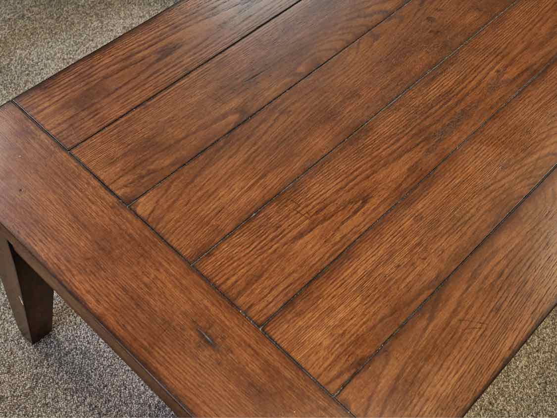 Jofran Lift-Top Coffee Table in Dark Finish Oak