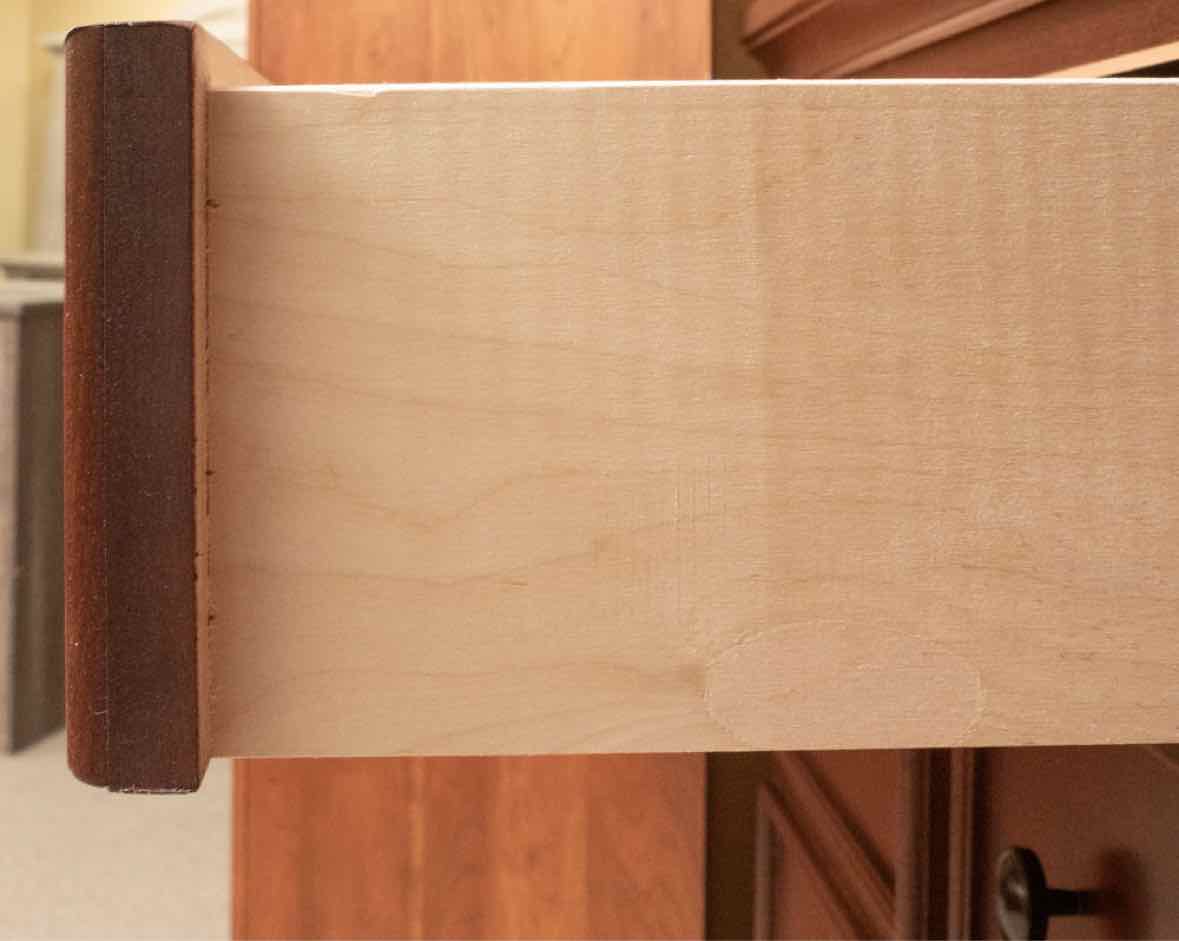 Vaughn Bassett Cherry  5 Drawer  Chest