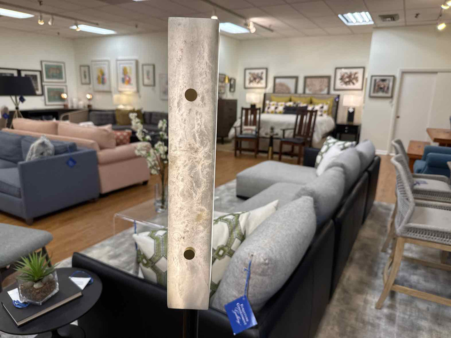 Radilum 'Years' Alabaster LED Floor Lamp