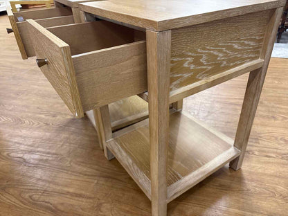Williams Sonoma for West Elm Pair of 'Brennan' Side Tables