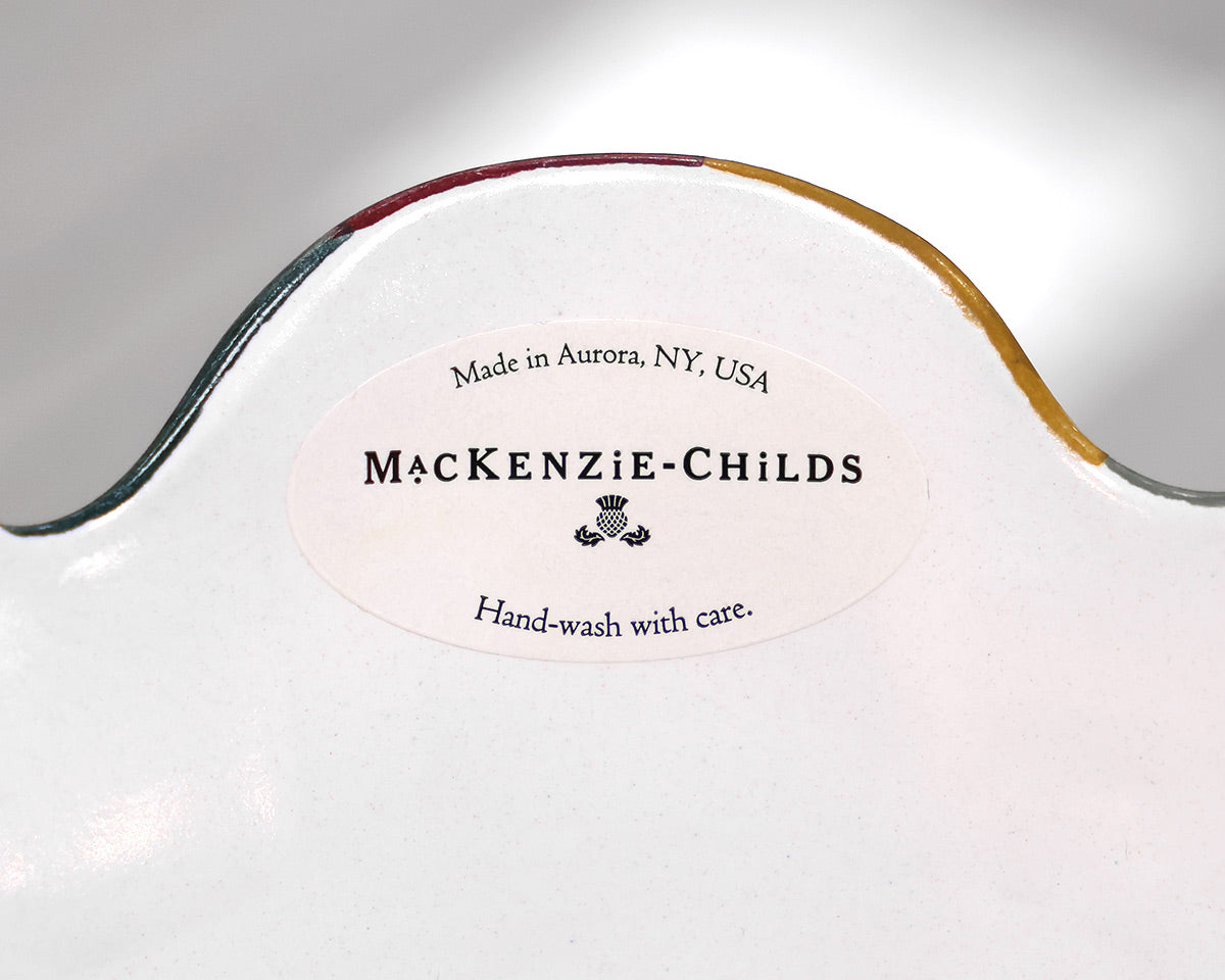 Rare Mackenzie-Childs Signed Great Vase