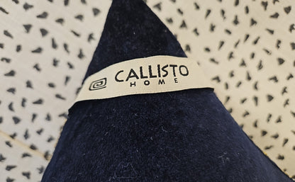 Pair Of Callisto Home Velvet Beaded Accent Pillows