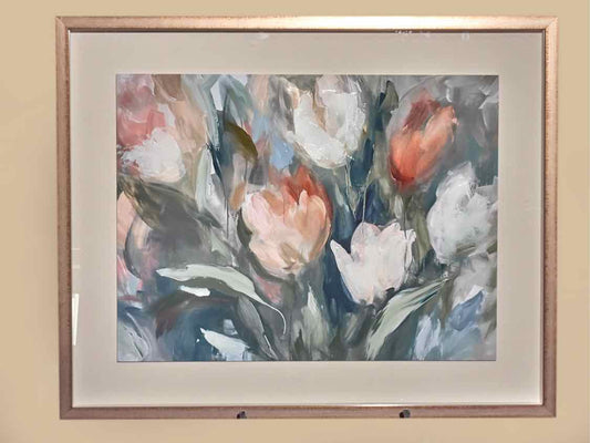 'Tender Tulips I' Framed Print