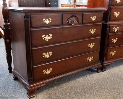 Solid Mahogany Six Drawer Dresser
