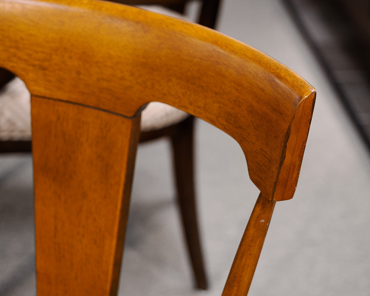 Pair of West Elm Splat Dining Chairs