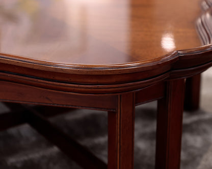 Stuart Swan Scalloped-Edge Coffee Table