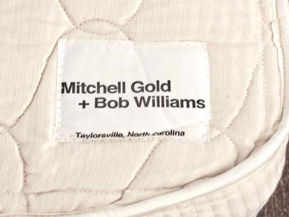 Mitchell Gold + Bob Williams  Gold Alex Queen Sleeper In "Dove Grey" Wool Blend