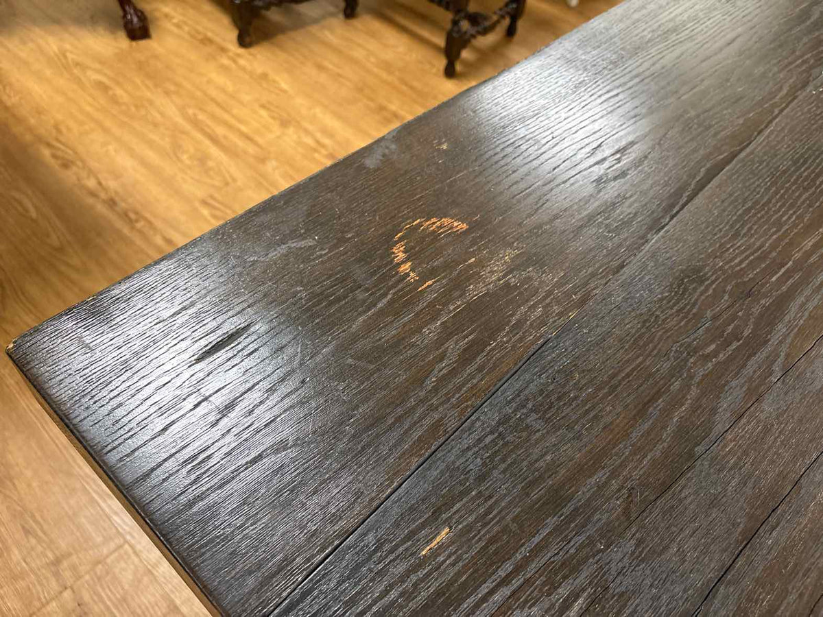 RH 'Concrete Pier' Rectangular Dining Tables