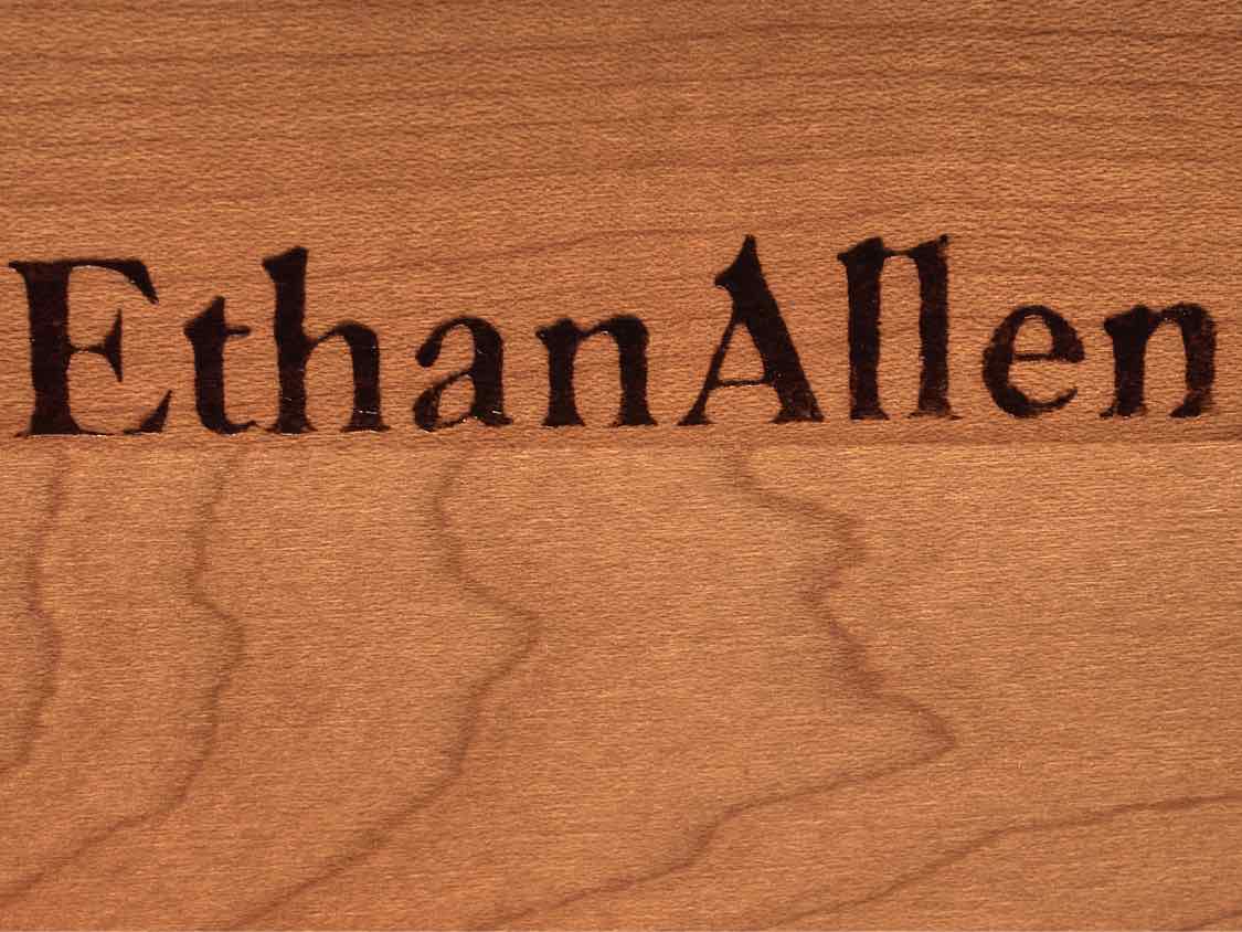 Ethan Allen Maple Double 9 Drawer Dresser