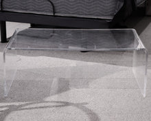 Lucite Waterfall Cocktail Tables