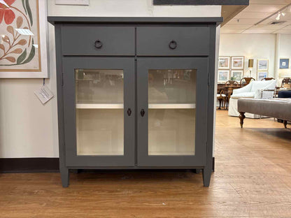 Crate & Barrel 'Stretto Grey' Entryway Cabinet