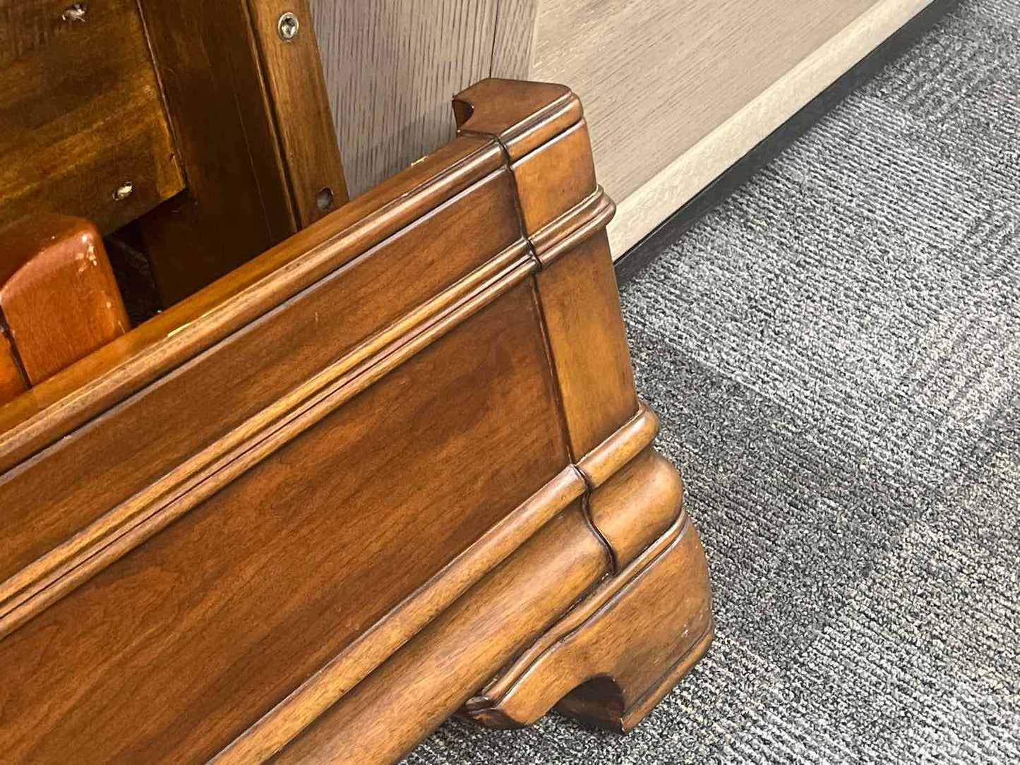 Ethan Allen Walnut King Bed