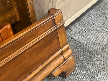 Ethan Allen Walnut King Bed