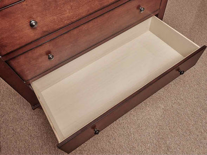 Aspen Home  Cherry Stain 3 Drawer 2 Open Compartments Media Furniture