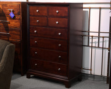 Mahogany Tall 8-Drawer Chest