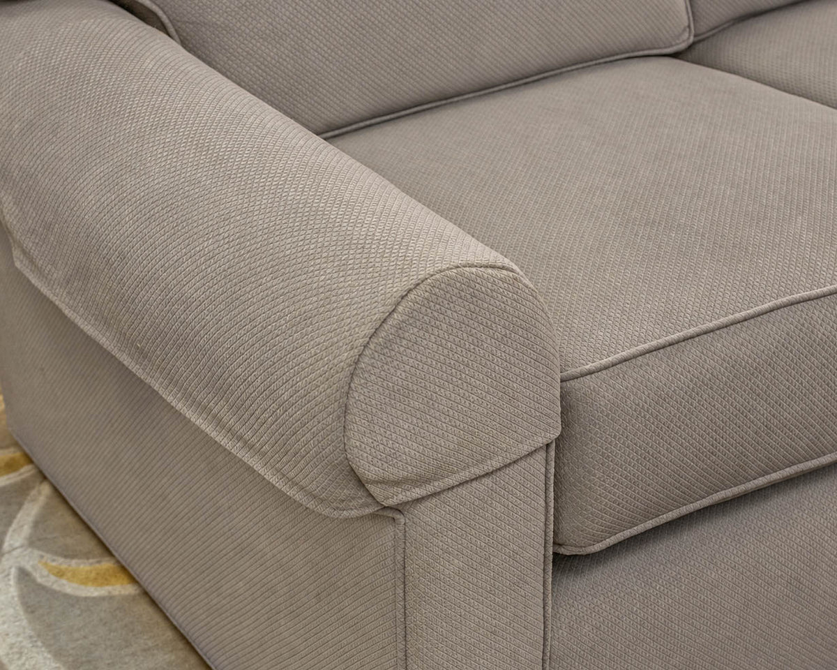 Ethan Allen Four Piece Seafoam Green Sectional