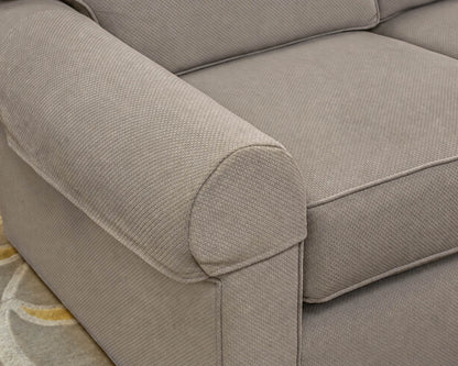 Ethan Allen Four Piece Seafoam Green Sectional