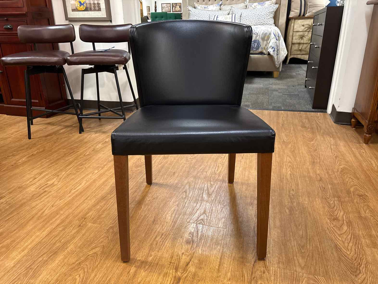 Crate & Barrel 'Parsons' Dining Table w/ Set of 4 'Curran' Chairs