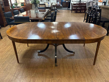 John Widdicomb Inlaid Extension Dining Table