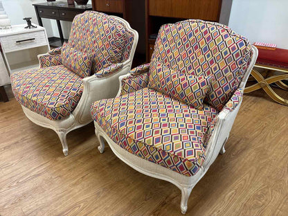 Pair of Ethan Allen 'Versailles' Chairs