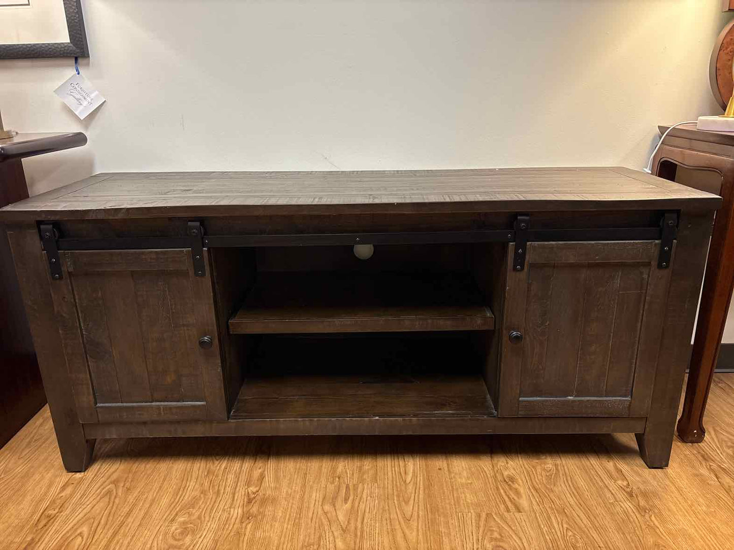 Jofran Barn Door Media Console