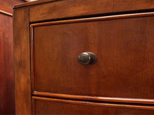 Five Drawer Bowfront Chest