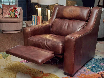Bernhardt 'Chestnut Brown' Power Recliner