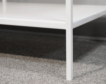 White Metal MCM Bookcase