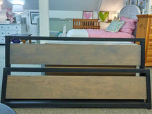 Room & Board Piper King Bed w/ Steel and Maple w/Shell Wood Panels