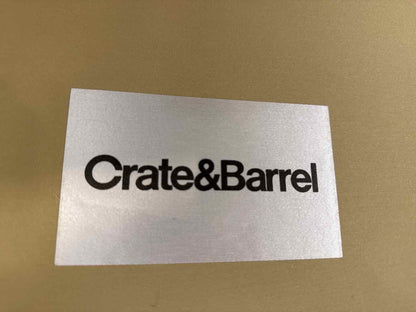 Crate & Barrel 'Axis' 2-Piece Sectional