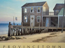 Provincetown Print in Driftwood Frame