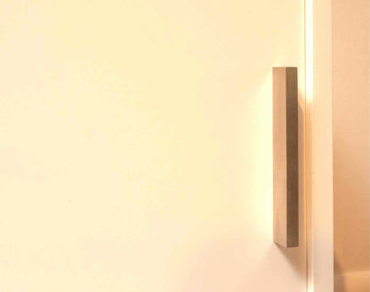 White Laminate 2 Sliding Door Console