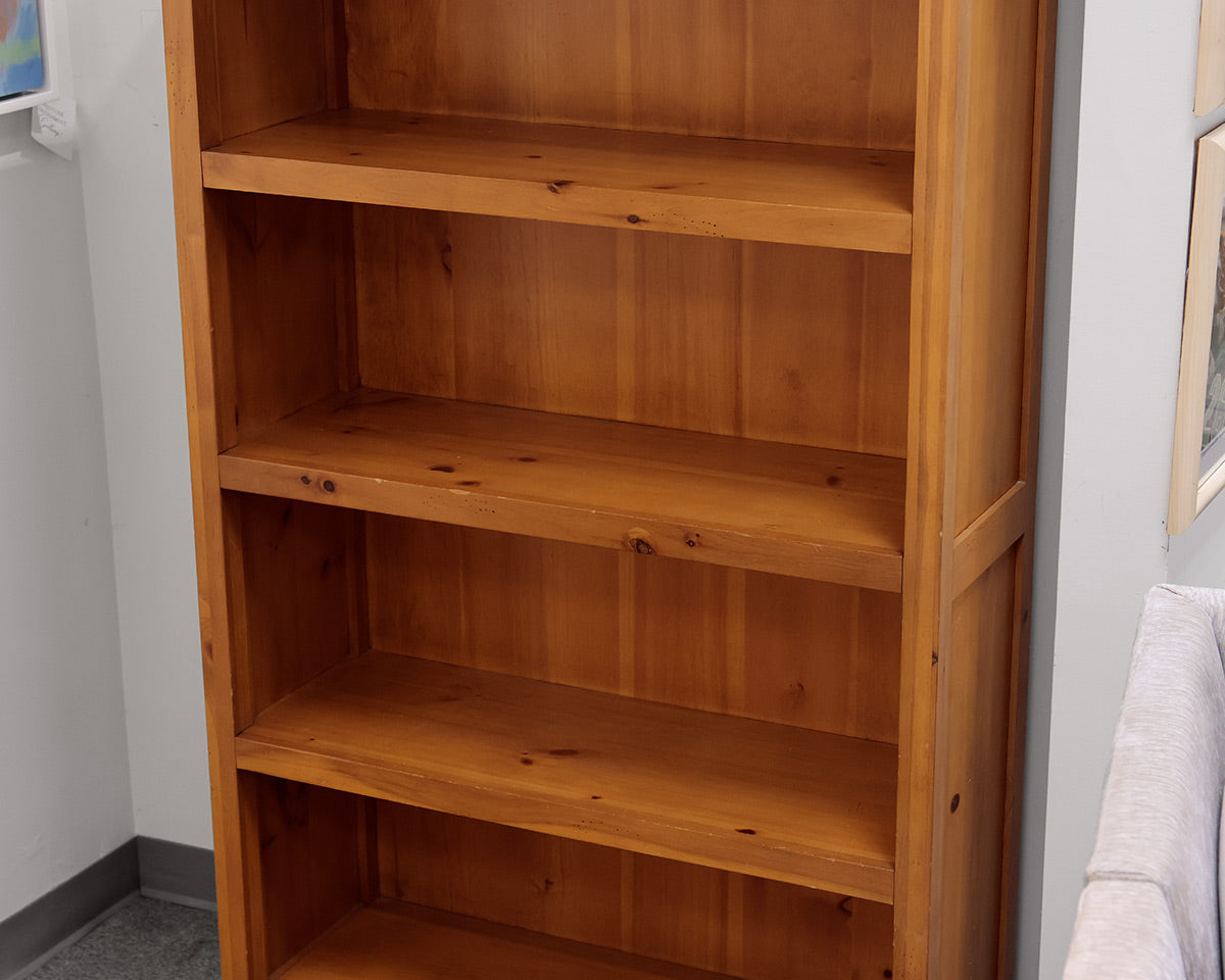 Pottery Barn Knotty Pine Bookcase