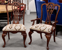 Set of 8 Queen Anne Mahogany Dining Chairs