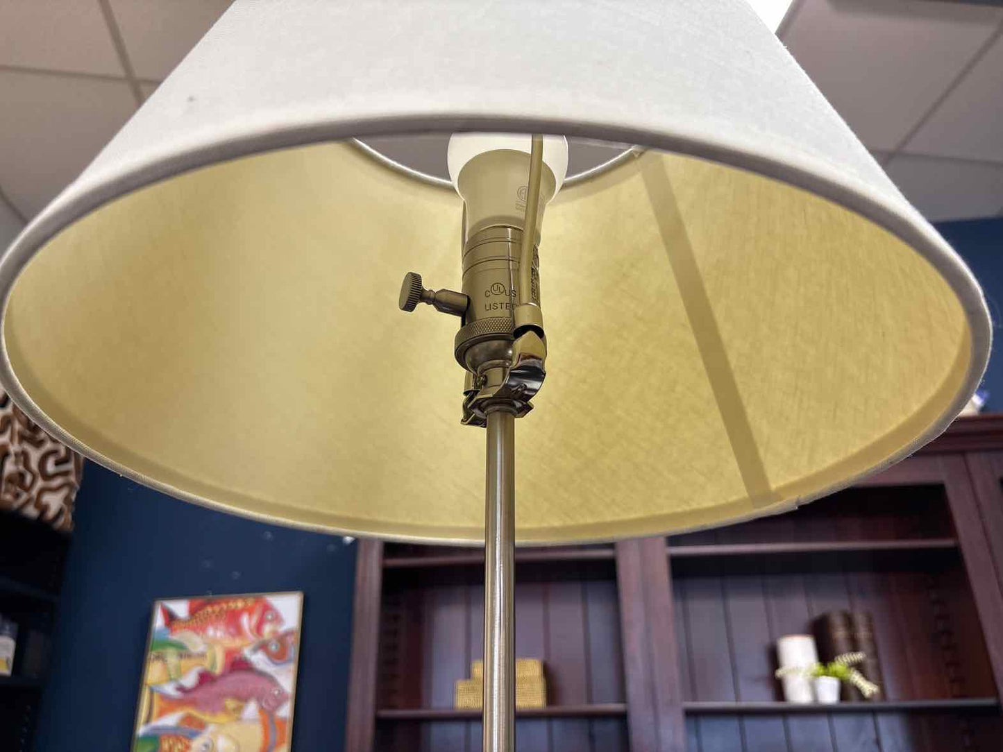 Pair of Library Table Lamps