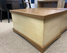 Lift Top Storage Trunk in Cream Finish