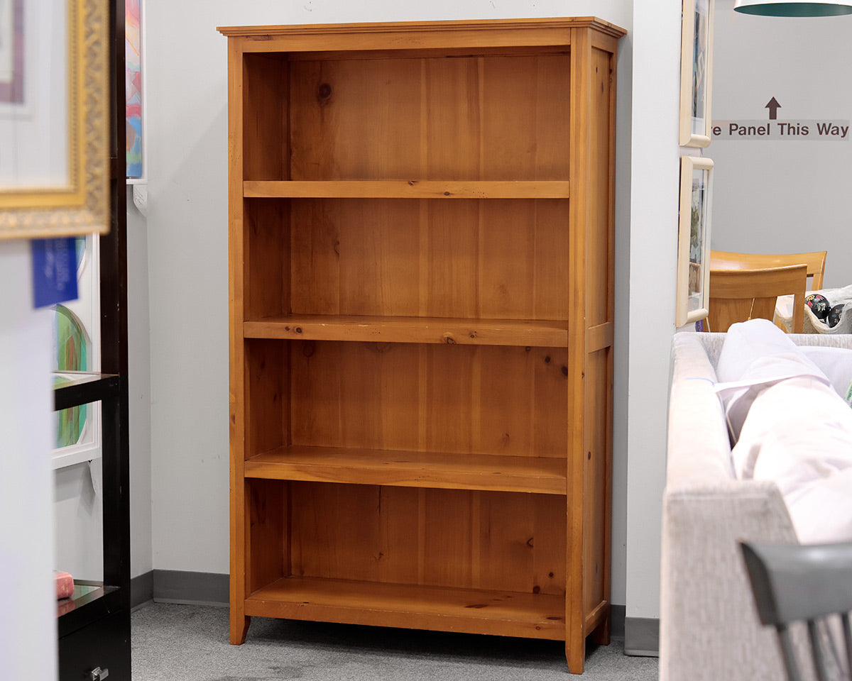 Pottery Barn Knotty Pine Bookcase