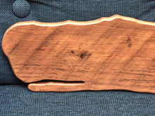 Recycled Wood Whale Wall Decor