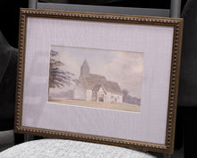 Vintage Watercolor Church II