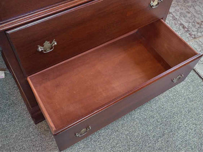 Hungerford Furniture Mahogany 5 Drawer Chest on Chest