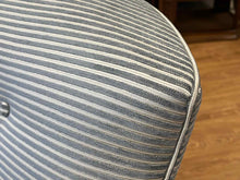 Pair of Ethan Allen 'Juilliard' Barrel Wing Chairs