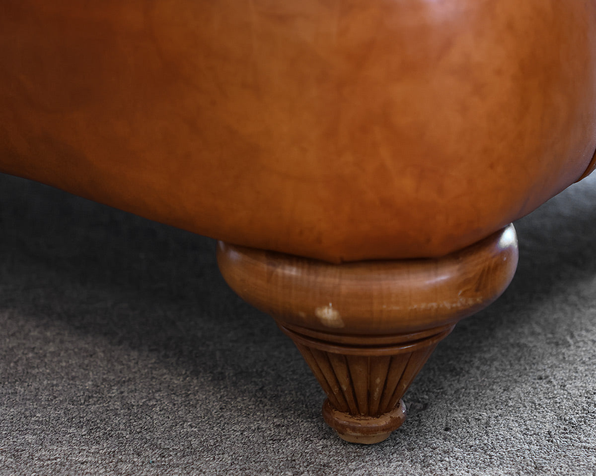 Thayer Coggin Leather Chair