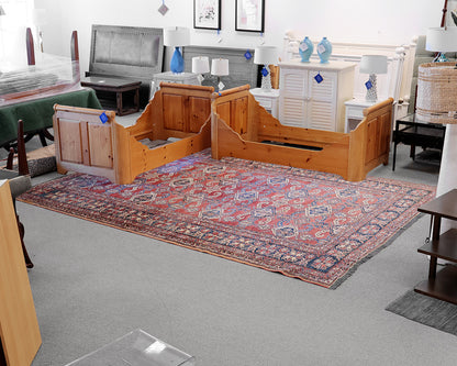 12' 6" x 9' 9" Hand Knotted Area Rug