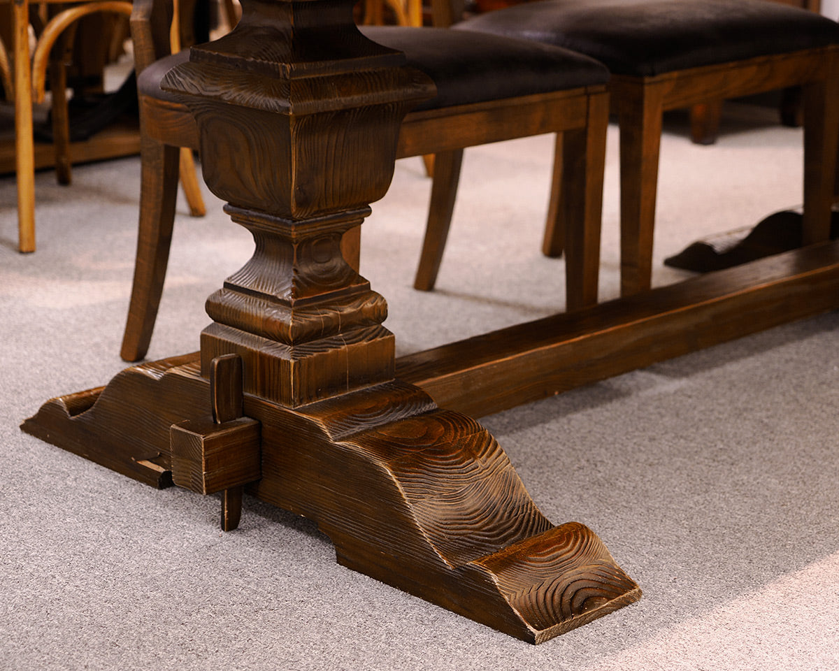 Arhaus Dining Table and Six Dining Chairs