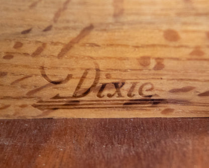 Dixie Forest Walnut Two Drawer Nightstand